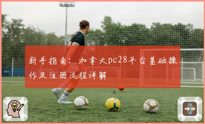 新手指南：加拿大pc28平台基础操作及注册流程详解